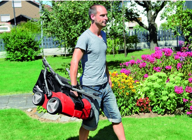 Einhell GE-SA 1435 Escarificador de Césped Eléctrico 1400 W, Ancho 35 cm, Caja 28 L, Recomendado para Superficies de hasta 330 m²