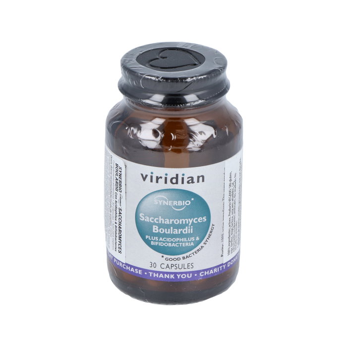 VIRIDIAN Synerbio Saccharomyces Boulardii Probiotico 30 Cápsulas Veg VIRIDIAN Synerbio Saccharomyces Boulardii Probiotico 30 Cápsulas Veg