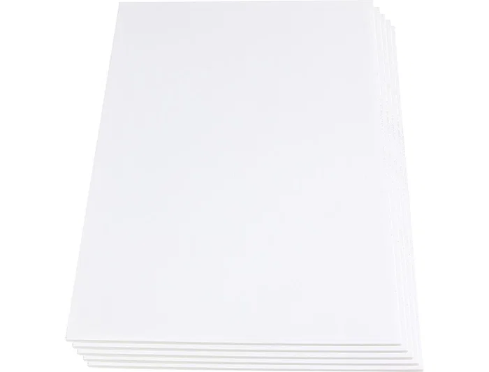 Liderpapel Cartón Pluma Blanco Adhesivo 1 Cara 100x140 cm Espesor 5 mm