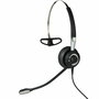 Jabra BIZ 2400 II Auriculares Mono UNC 3in1 Alámbricos para Oficina y Centro de Llamadas con Micrófono Boom y Cancelación de Ruido, Negro y Plata