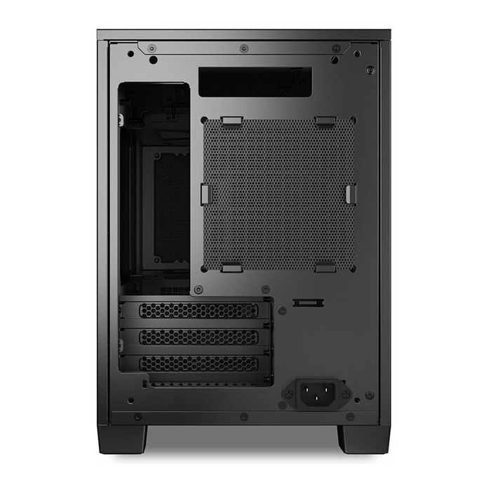 Sharkoon Rebel C20 ITX Torre PC Negro Metal Mini-ITX para Gaming