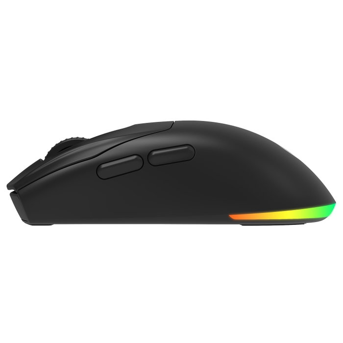 Rampage Prote M5 Ratón Inalámbrico 24000 DPI RGB LED 1kHz Negro