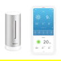 NetAtmo Módulo Interior Inteligente Adicional para Estación Meteorológica, Inalámbrico, Precisión 0.3° y 3%, Duraluminio, Aluminio, AAA