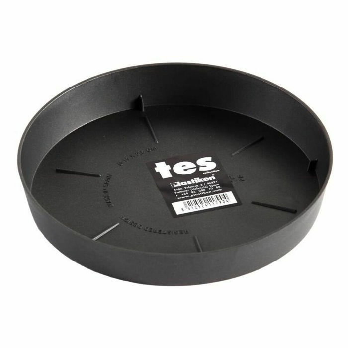 Plastiken Plato de inyección antracita ø20 cm