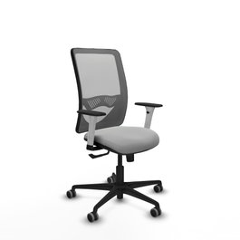 PIQUERAS Y CRESPO Silla de oficina Zulema con Mecanismo Sincro Gris