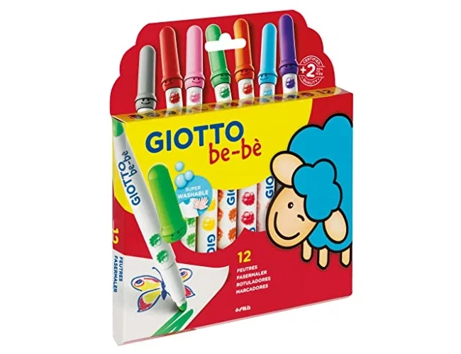 Giotto Be-Be Rotuladores Colores Surtidos 12 Unidades
