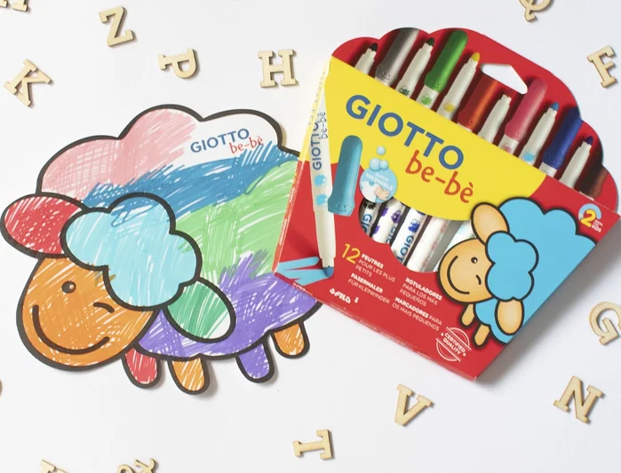 Giotto Be-Bé Rotuladores Colores Surtidos Estuche 12 Unidades Giotto Be-Bé Rotuladores Colores Surtidos Estuche 12 Unidades