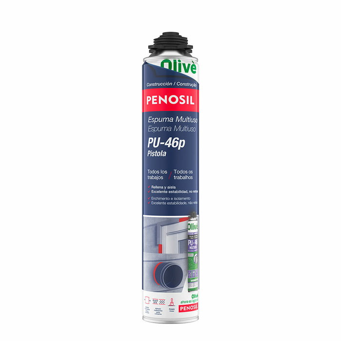 Penosil Espuma de poliuretano multiuso PU-46 750 ml Penosil Espuma de poliuretano multiuso PU-46 750 ml