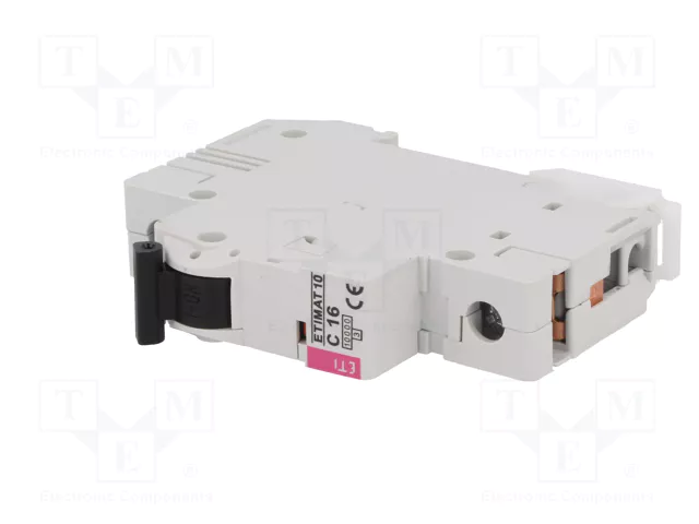 ETI POLAM Interruptor magnetotérmico ETIMAT 10 1P 16A 10kA
