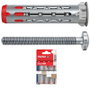 FISCHER Blíster 4u Taco Placa Yeso DuoHM 5-55STX