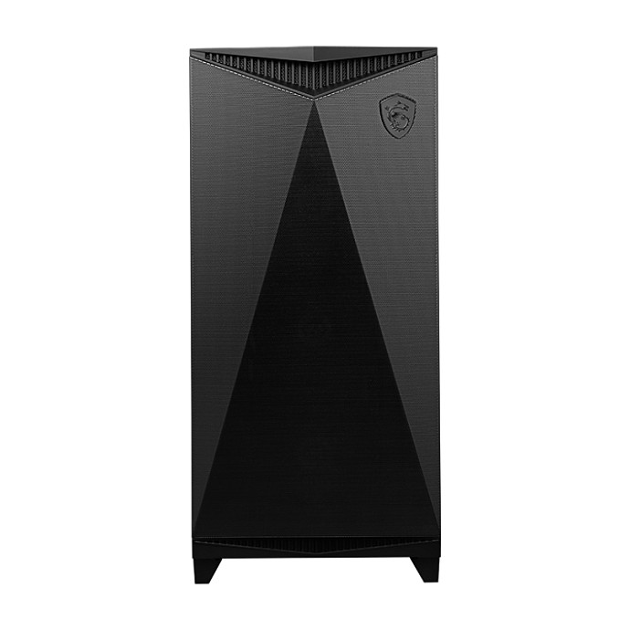 MSI MPG GUNGNIR 300P Airflow Torre Midi ATX para Gaming, Negro con Iluminación ARGB, 4 Ventiladores, Soporte para 360mm