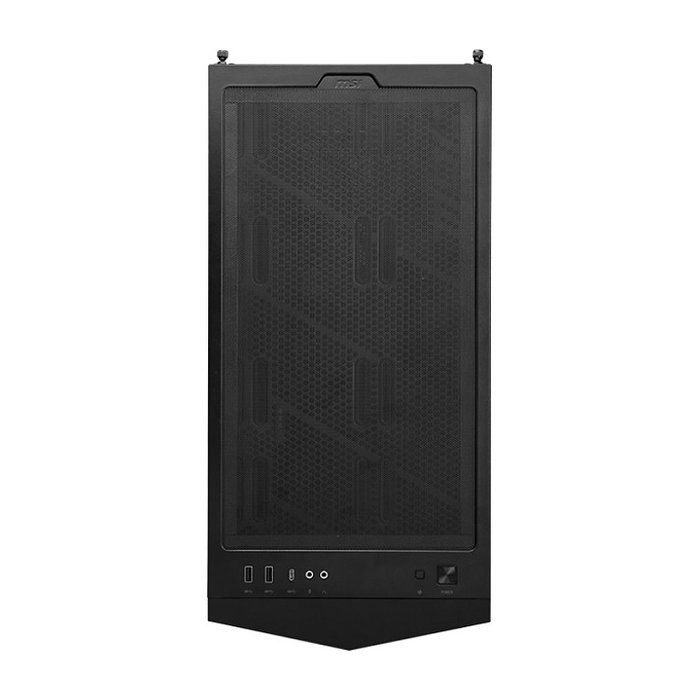 MSI MPG GUNGNIR 300P Airflow Torre Midi ATX para Gaming, Negro con Iluminación ARGB, 4 Ventiladores, Soporte para 360mm