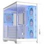 Asus A32 Plus TG ARGB White Midi Tower Blanco
