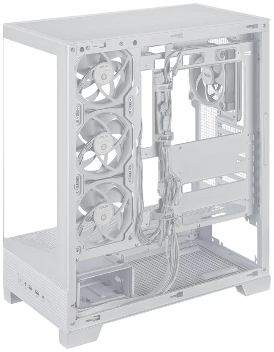 Asus A32 Plus TG ARGB White Midi Tower Blanco Asus A32 Plus TG ARGB White Midi Tower Blanco