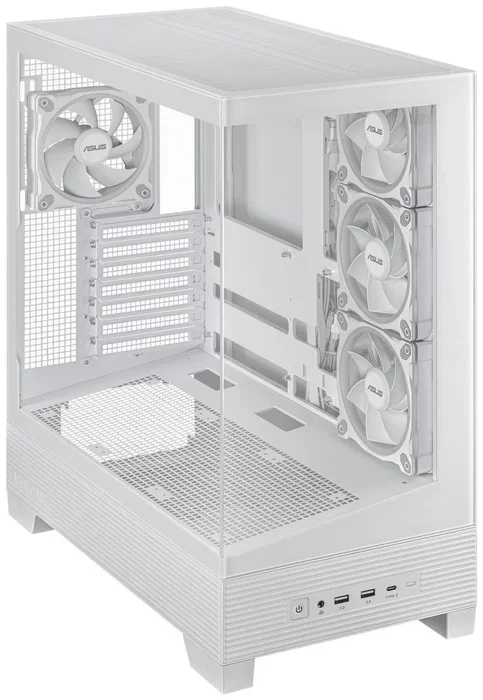 Asus A32 Plus TG ARGB White Midi Tower Blanco Asus A32 Plus TG ARGB White Midi Tower Blanco
