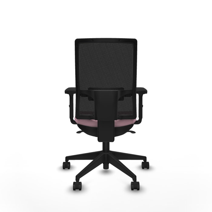 PIQUERAS Y CRESPO Silla de oficina Horna Rosa y Negro con Mecanismo Sincro PIQUERAS Y CRESPO Silla de oficina Horna Rosa y Negro con Mecanismo Sincro