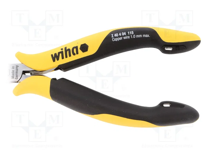 WIHA Alicates de corte lateral ESD 115 mm Professional ESD