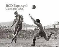 EFADOS Calendario español 2026 blanco y negro