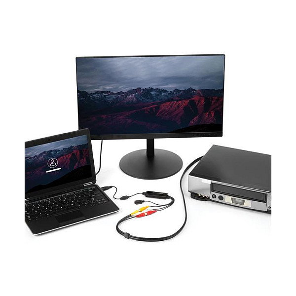 StarTech SVID2USB232 Adaptador de captura de vídeo USB 2.0 S-Video y Compuesto