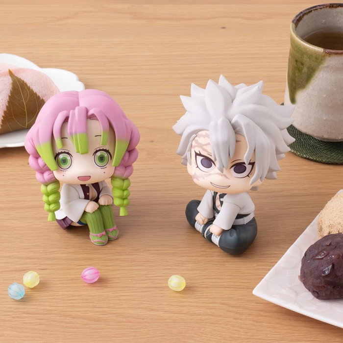 Megahouse Figuras Look Up Series Kimetsu No Yaiba Mitsuri Kanroji y Sanemi Shinazugawa Demon Slayer 11 cm