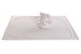 DKD Home Decor Peluche Manta Bebé Rosa Azul Beige Poliéster 2 x 75 x 100 cm Set de 2