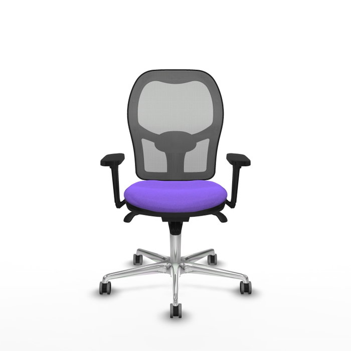 PIQUERAS Y CRESPO Silla de oficina Jorquera lila y gris