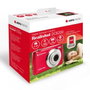AgfaPhoto DC8200 Cámara Digital Compacta Roja, 18 MP, Zoom 8x, Full HD