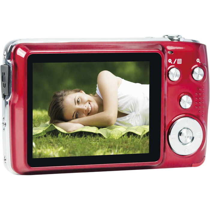 AgfaPhoto DC8200 Cámara Digital Compacta Roja, 18 MP, Zoom 8x, Full HD AgfaPhoto DC8200 Cámara Digital Compacta Roja, 18 MP, Zoom 8x, Full HD