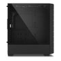 Sharkoon HEX RGB Caja Ordenador Negro Escritorio ATX Micro-ATX Mini-ITX Ventana Lateral Vidrio Templado