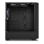 Sharkoon HEX RGB Caja Ordenador Negro Escritorio ATX Micro-ATX Mini-ITX Ventana Lateral Vidrio Templado