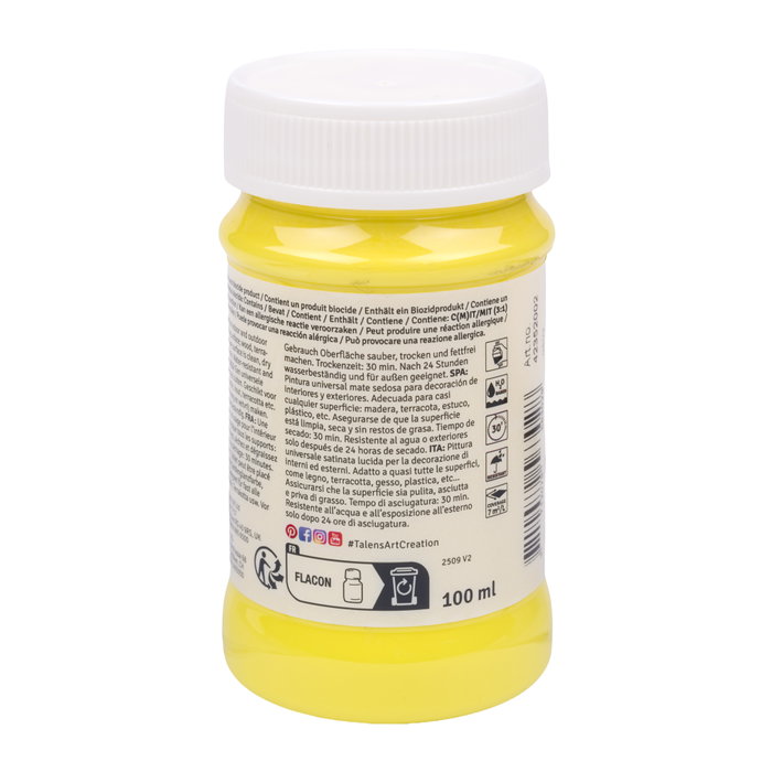 Talens Art Creation Barniz Int/Ext Amarillo Brillante 100ml Talens Art Creation Barniz Int/Ext Amarillo Brillante 100ml