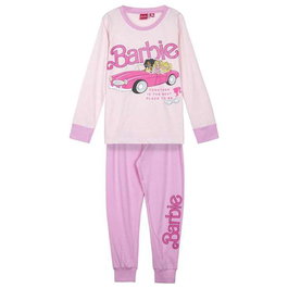 Cerdá Pijama Largo Single Jersey Barbie Niña Talla 8 Años