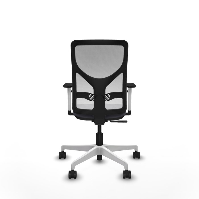 PIQUERAS Y CRESPO Silla de oficina Motilla Gris y Blanco