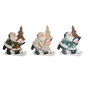 DKD Home Decor Figura Resina LED Surtido de 3 Unidades