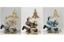 DKD Home Decor Figura Resina LED Surtido de 3 Unidades