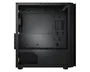 COUGAR Caja Mini Torre Purity, Chasis PC Negro para Placas micro-ATX y Mini-ITX, con 4 Ranuras, 2 Bahías 2.5", 2 Bahías 3.5" y Filtro Anti-Polvo