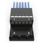 Digitus DN-93708-6 Caja de Consolidación de Red con 6 Puertos Keystone Negro Acero
