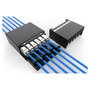 Digitus DN-93708-6 Caja de Consolidación de Red con 6 Puertos Keystone Negro Acero