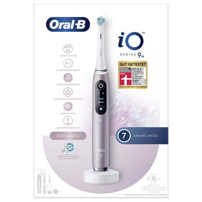 Oral-B Cepillo Dental Eléctrico iO Series 9N - iO9N Modelo 408390, Color Rosa Oral-B Cepillo Dental Eléctrico iO Series 9N - iO9N Modelo 408390, Color Rosa