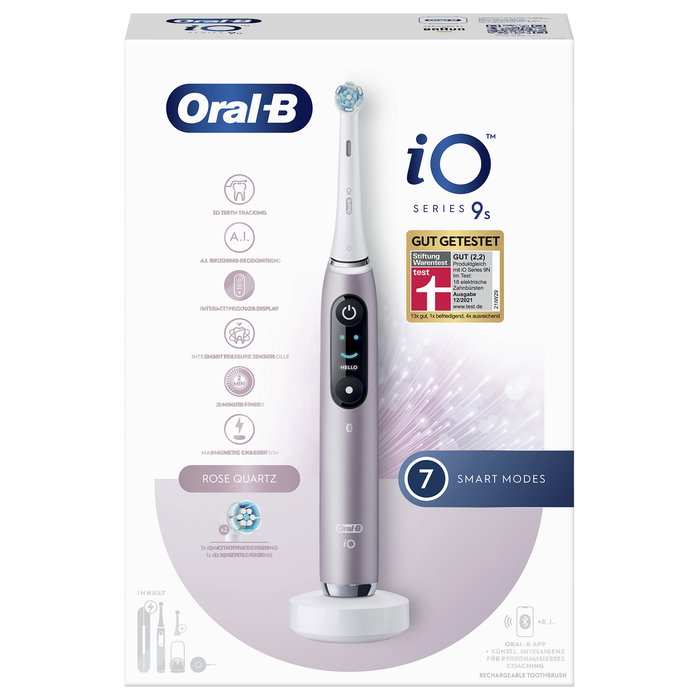 Oral-B Cepillo Dental Eléctrico iO Series 9N - iO9N Modelo 408390, Color Rosa Oral-B Cepillo Dental Eléctrico iO Series 9N - iO9N Modelo 408390, Color Rosa