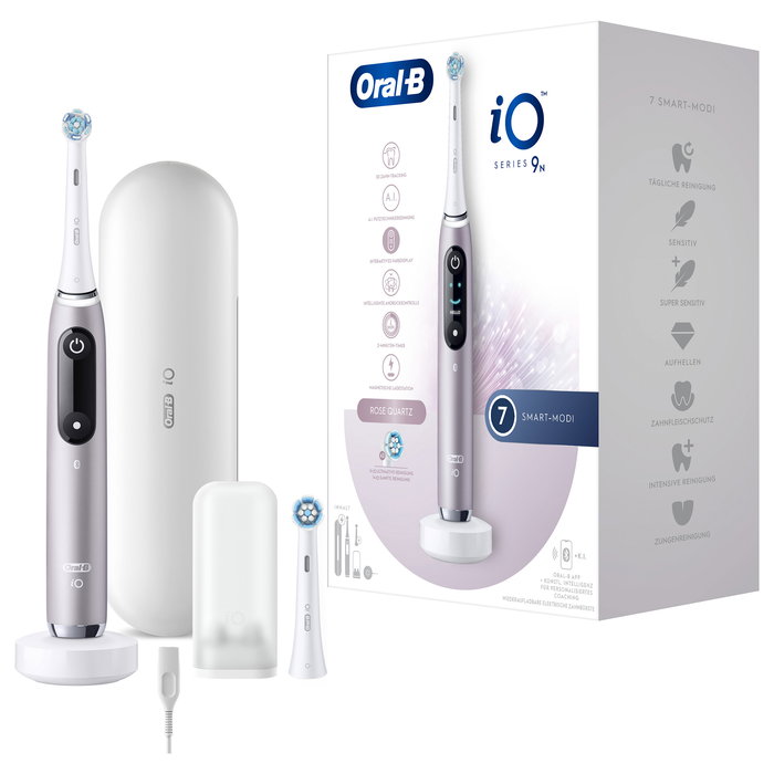 Oral-B Cepillo Dental Eléctrico iO Series 9N - iO9N Modelo 408390, Color Rosa Oral-B Cepillo Dental Eléctrico iO Series 9N - iO9N Modelo 408390, Color Rosa