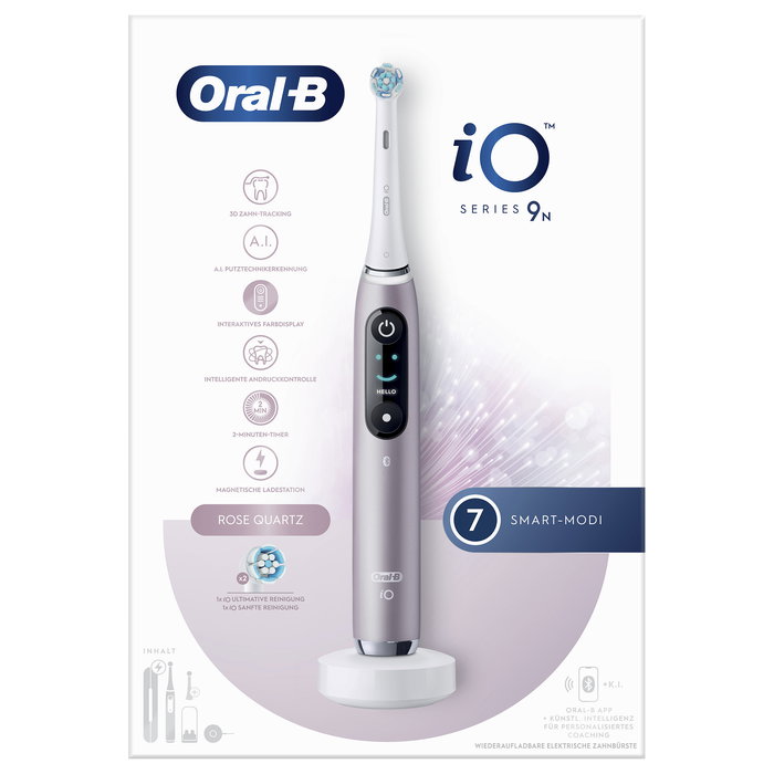 Oral-B Cepillo Dental Eléctrico iO Series 9N - iO9N Modelo 408390, Color Rosa Oral-B Cepillo Dental Eléctrico iO Series 9N - iO9N Modelo 408390, Color Rosa