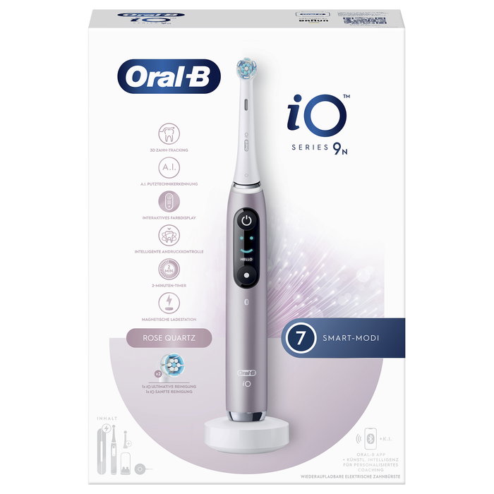 Oral-B Cepillo Dental Eléctrico iO Series 9N - iO9N Modelo 408390, Color Rosa Oral-B Cepillo Dental Eléctrico iO Series 9N - iO9N Modelo 408390, Color Rosa