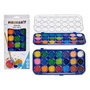 PINCELLO Acuarelas 21 Colores con Pincel de Madera
