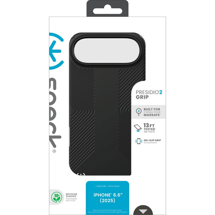 Speck Presidio2 Grip Case iPhone 17 Air Black/Slate Grey/White Speck Presidio2 Grip Case iPhone 17 Air Black/Slate Grey/White