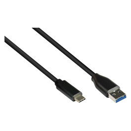 GoodConnections Cable USB A a USB C 3.2 Gen 1 Negro 2m