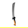 Fiskars Machete Solid Acero Inoxidable Longitud Hoja 38 cm 700 mm Peso 990 g Mango Ergonómico Naranja para Jardinería y Aventura
