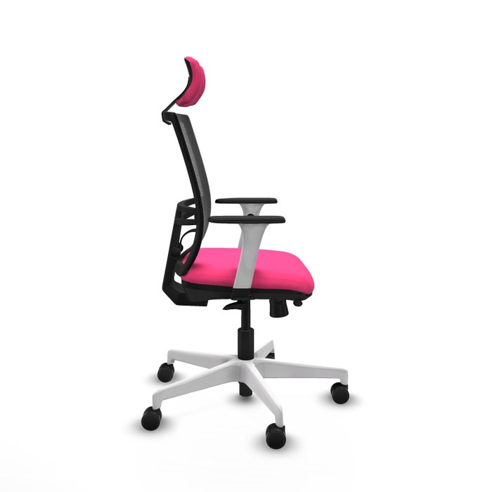 PIQUERAS Y CRESPO Silla de oficina Yunquera Rosa y Negro PIQUERAS Y CRESPO Silla de oficina Yunquera Rosa y Negro