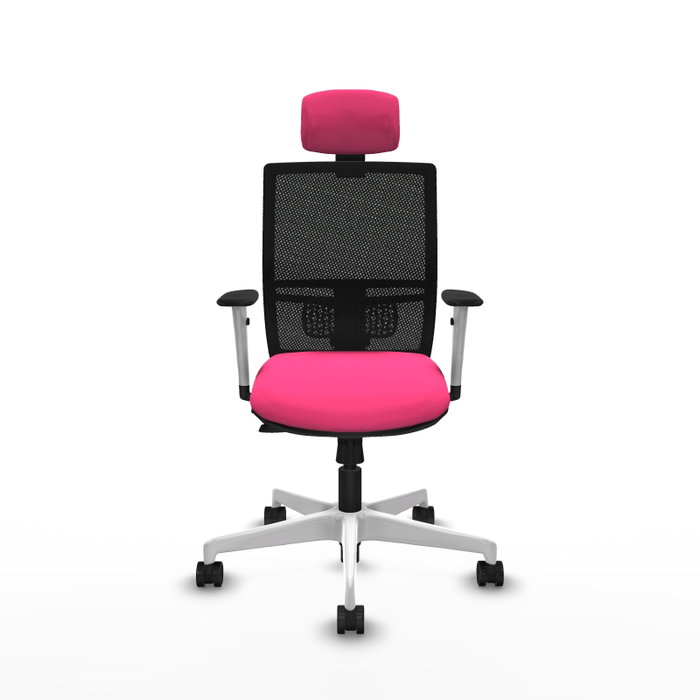 PIQUERAS Y CRESPO Silla de oficina Yunquera Rosa y Negro PIQUERAS Y CRESPO Silla de oficina Yunquera Rosa y Negro
