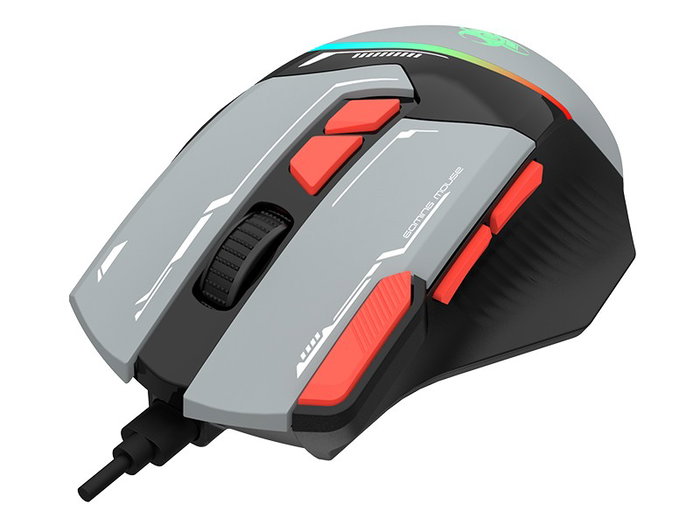 Tracer GameZone Spectra RGB USB, 7200 DPI, Gris